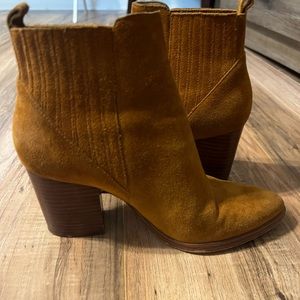 Marc Fisher Alva Suede Pointy Toe Booties